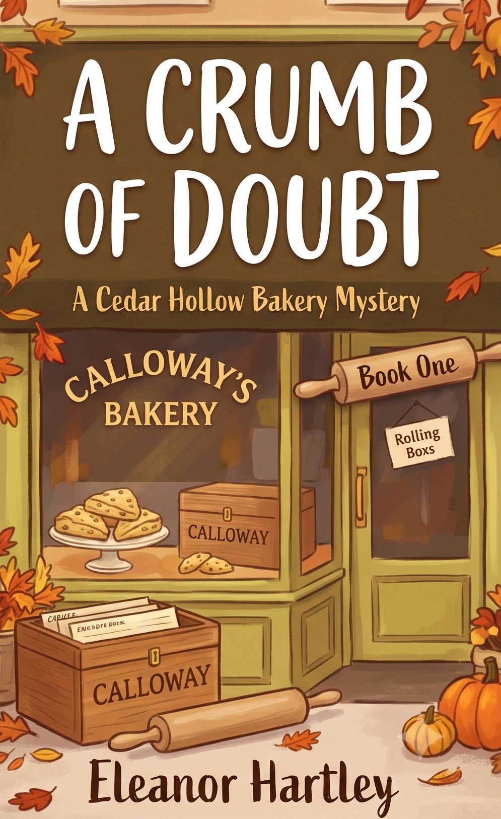 A Crumb of Doubt, a Cedar Hollow Bakery Mystery by Eleanor Hartley